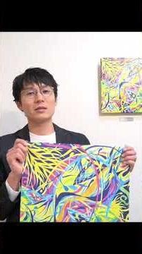 アートがメガネ拭きに！別府倫太郎さんと作った95周年記念品 #shorts #メガネ