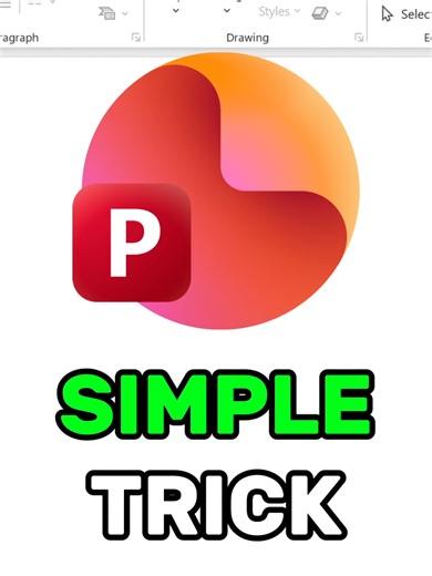 Simple PowerPoint Trick! #powerpoint #powerpointpresentation #tutorial #ppt