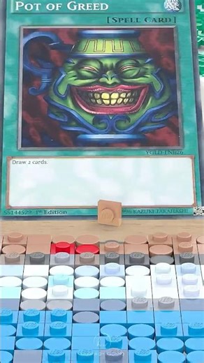 Let's Turn This Yu-Gi-Oh! Card Into LEGO Mosaic - Pot Of Greed