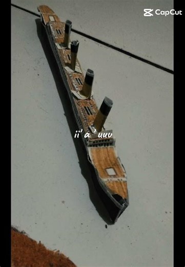 titanic papercraft