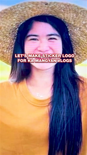 2M views · 38K reactions | KA MANGYAN VLOGS LOGO STICKER LAYOUT....