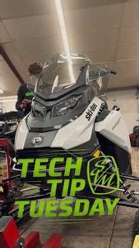 How to inspect your track, hyfax, and skid! #snowmobile #maintenance