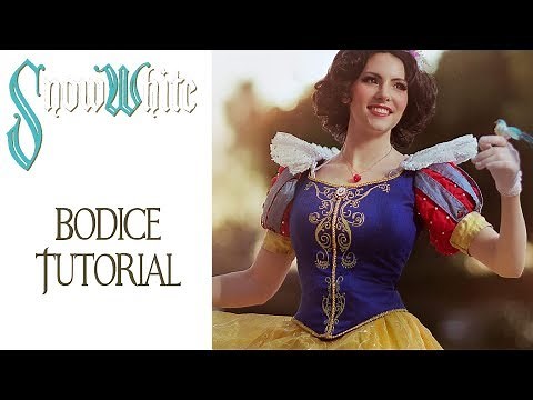 Snow White Costume Tutorial - Bodice
