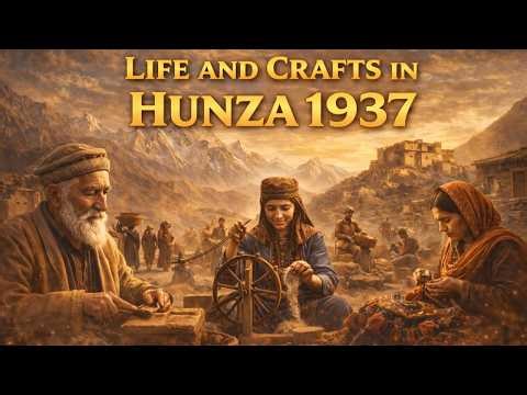 [ Documentary ] Life and Handcrafts | Hunza Valley 1937 | Dont Miss Out the Discovery of Hunza