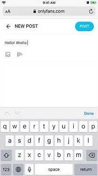How to CREATE or EDIT POST in ONLYFANS?