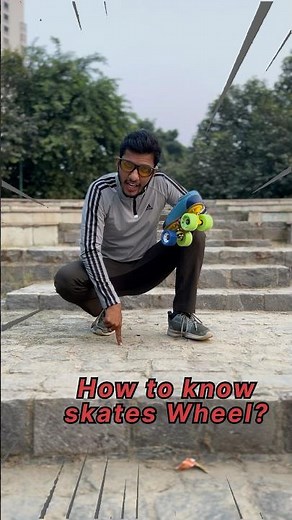How to know Skates Wheel | Wheel Harness | Quad/Roller | Skate World Academy #skating #youtubeshorts