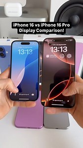 Watch closely! Do you notice the difference? ______ #iphone16 #iphone16pro #iphonedisplay #iphone16promax #refinedsign | AppleDsign