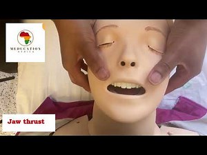 How to open someone's airways easily: head tilt/chin lift, jaw thrust