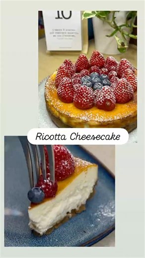 This cheesecake shouldn’t be this easy #cheesecakerecipe