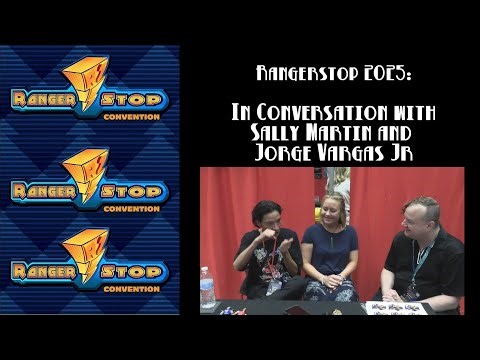 Ranger Stop 2025 - In Conversation with Sally Martin and Jorge Vargas Jr (Power Rangers Ninja Storm)