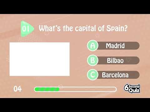 Quiz Video Template - 3 choices - Customizable project