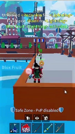 Red lighting showcase #roblox #giveawayyy #viral #bloxfruits