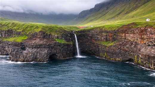 One of Europe’s most isolated waterfalls