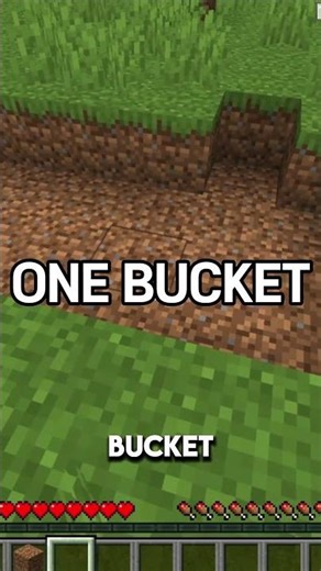 Minecraft Buckets BREAK Reality!?
