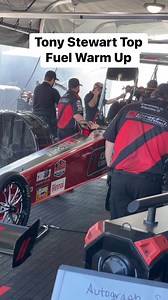 Smoke warns his his Top Fuel Dragster | CycleDrag