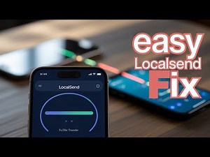 How to fix Localsend not working - Not showing devices , unable to receive files - FULL GUIDE (2026)