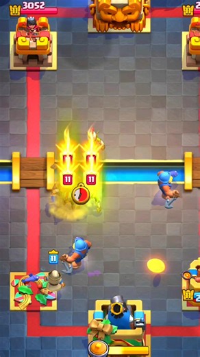 The HERO WIZARD "NO-ESCAPE" is Insane! 🧙‍♂️⚓️ (Arena 24 Meta) #Shorts #ClashRoyale #USA #Gaming