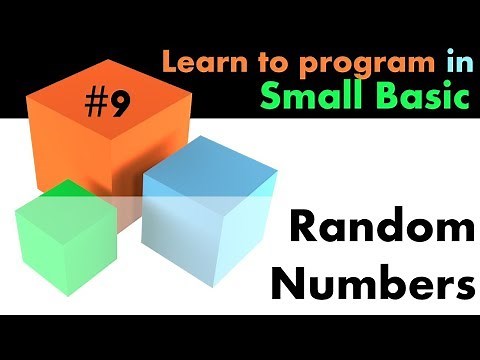 #9 Learn Small Basic Programming - Random Numbers