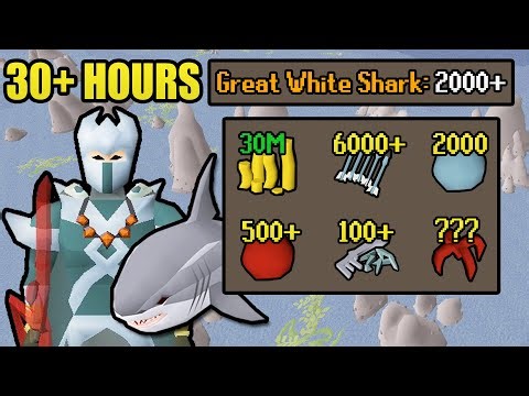 30+ Hours of Great White Sharks | UIM Collection Log Completionist (#68) [OSRS]