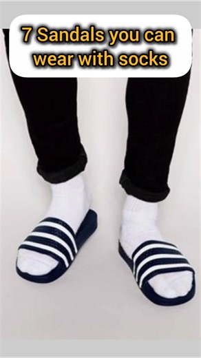 ‎7 Sandals you can wear with socks🌍#fashion