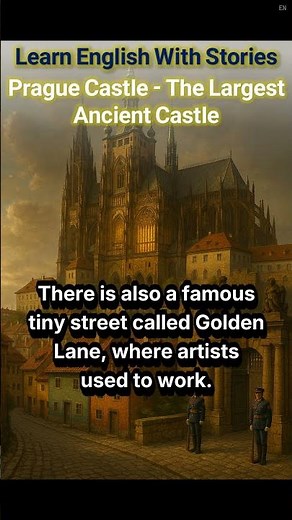 Prague Castle - The Largest Ancient Castle | Learn English with World Stories📖