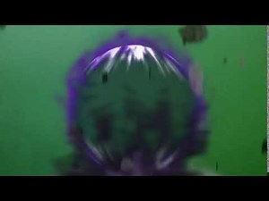 HD Green Screen ✩ Dark Energy Force Field