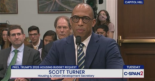 Housing and Urban Development Secretary Testifies on 2026 Budget Request