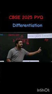 Chain Rule for Differentiation Class 12 Maths Chapter 5 #class12maths #differentiation