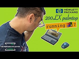 Is it possible to run Windows 3.0 on the 1994 HP 200LX handheld PC?