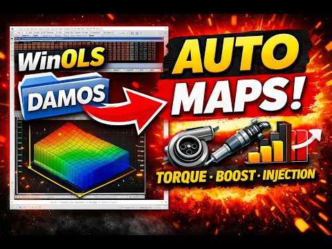 WinOLS Tutorial: How to Import DAMOS File & Unlock All Maps (Easy Guide)