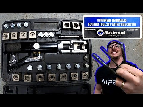 How to Make Push Connect Flare with Mastercool Flaring tool!