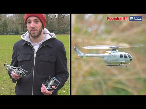 EASY TO FLY SCALE RC HELICOPTER | Eachine E120 | Messerschmitt-Bölkow-Blohm Bo 105 | FLIGHT TEST