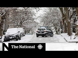 Western Canada hit with snow, extreme cold