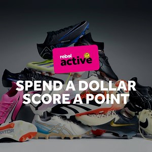 Elevate your play and gear up for the perfect season at the Home of Football! 🏆 Boots from every skill level to protection gear, bags, and bottles – we've got your game covered! 🤩💯 Shop now to score big without breaking the bank ⚽💰 Members save more! Earn points for every dollar spent ➡️ https://bit.ly/3w8HYEA | rebel sport