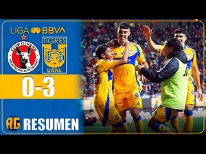 Xolos de Tijuana vs Tigres 0-3 | Goal Highlights | Liga MX Matchday 15 Apertura 2024