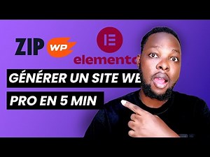 Créer un Site WordPress GRATUIT en 5 Minutes avec ZipWP + Elementor (Tuto Débutant)