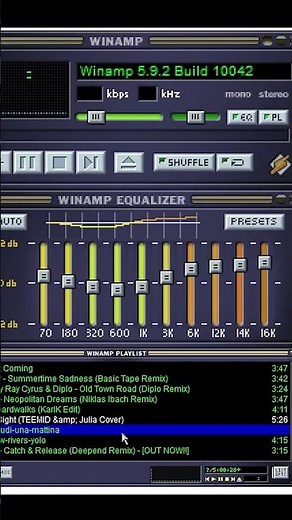 Fix Winamp crash // Windows #shorts