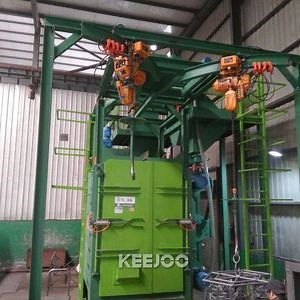 [Hot Item] Double Hook SA 2.5 Hanger Type Shot Blasting Machine for Castings Forgings Cleaning