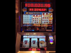Bellagio Double Blazing 7's Linked 2-tier Progressive Jackpots [Series 1 of 3]. HOT Slot Machine!