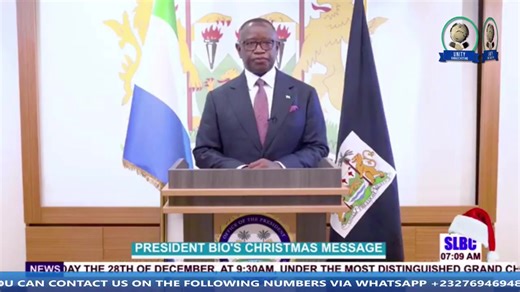 PRESIDENT BIO'S MESSAGE TO THE NATION 25TH DECEMBER,2025 | Unity Broadcasting