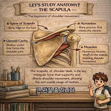 Let's Study Anatomy 25: The Scapula, the Pivot Point of Shoulder Movement #anatomy #humanbodystru...