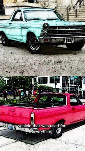 The Ford Ranchero: A Car That Was Also a Truck! 🤠🚗