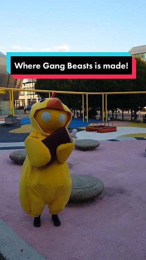 Did you know that Gang Beasts is made in Sheffield, UK? Hello! We're Boneloaf and we make a silly multiplayer party game set in the mean streets of Beef City. #gangbeasts #gaming #gamedev #sheffield