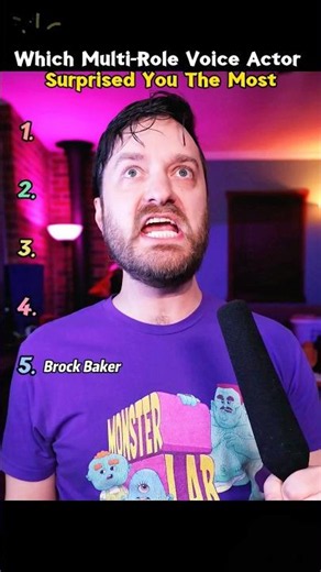 Which multi-role voice actor surprised you the most 👏 #celebrity #voice #voiceactor #viral