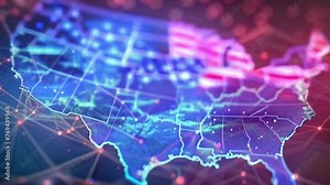 An interactive map displaying the geographic layout of the United States.