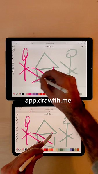Drawing Together: Fun Digital Art Challenge with a Friend