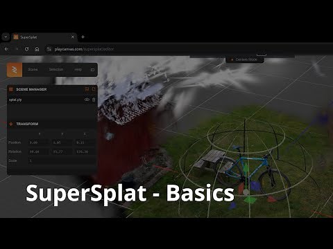 SuperSplat - Basics
