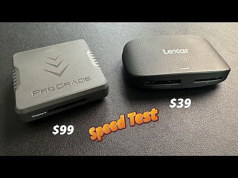 CANON R5 II - BEST CFast TYPE B CARD READER - NO CONTEST