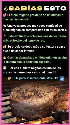 SECRETOS DEL FILETE MIGNON QUE NADIE TE CUENTA 🥩😱 ¿SABÍAS ESTO?