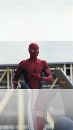 Spider-Man Hey Everyone - Airport Argument Scene - Captain America Civil War part2 #ironman #marvel